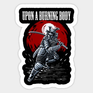 UPON A BURNING BODY MERCH VTG Sticker